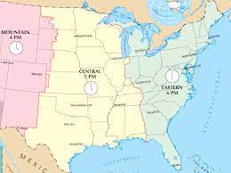In The Eastern Time Zone