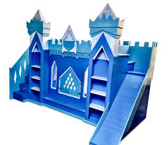 The Original Frozen Inspired Elsa Ice Castle Bunk Bed This Beautiful Handmade Frozen Bed Is Finished In A Chil Frozen Themed Bedroom Frozen Bedroom Castle Bed