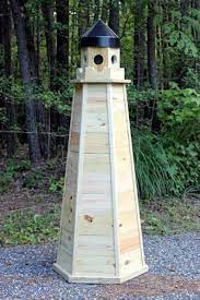 Build it from standard pressure treated lumber and top it with a solar or low voltage beacon or light. Downloadable Woodworking Plans 5 Ft Treated Lumber Etsy In 2021 Lighthouse Woodworking Plans Downloadable Woodworking Plans Wood Lighthouse