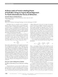 Counting atoms in chemical formulas worksheet: Pdf A Closer Look At Trends In Boiling Points Of Hydrides Using An Inquiry Based Approach To Teach Intermolecular Forces Of Attraction
