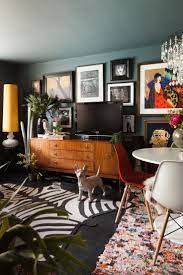 A Dramatic Maximalist London Flat Is Dark Eclectic And Cool Maximalist Decor Eclectic Home Maximalist Home