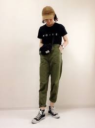 non beauty youth united arrowsのキャップを使ったコーディネート wear カーゴパンツ レディース カーゴパンツ レディース コーデ ファッション