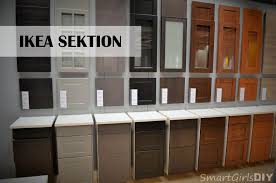 This is another one of my hacks featuring ikea custom cabinet doors. Sektion What I Learned About Ikea S New Kitchen Cabinet Line The First Day Smart Girls Diy Ikea Kitchen Cabinets New Kitchen Cabinets Ikea Kitchen