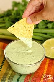 Cilantro Dip - Diary of A Recipe Collector