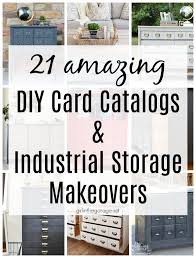 Once approved for the ashley advantage™ credit card, you'll be able to select a payment option that suits you. 21 Amazing Diy Card Catalogs And Industrial Storage Makeovers Girl In The Garage