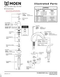 I have an old single lever moen kitchen faucet am trying to remove so can install a new but m. Moen Brushed Chrome 4945bc Illustrated Parts List Pdf Download Manualslib