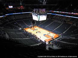 Spectrum Center View From Upper Level 204 Vivid Seats