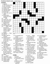 This crossword is about many of the old and new animated disney movies. Crossword Puzzles For Adults Best Coloring Pages For Kids