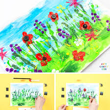 Spring Meadow Painting For Kids Arty Crafty Kids Watercolor beginner watercolor art lessons watercolor paintings for beginners watercolor techniques painting videos painting & drawing how beginner watercolor tutorial: