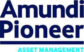 For most of its history, the pioneer logotype consisted of two design elements: Amundi Pioneer Climate Action