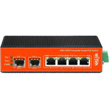 With data and power over ethernet, the poe switch is able to reduce cable installation and eliminate the need for electrical outlets on the wall, ceiling or any unreachable place. Witek 4ge 2sfp Fiber Uplink Industrial Poe Switch