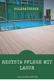 Fortgeschrittene Pflege Fur Ihre Resysta Terrassendielen Fur Eine Langanhaltende Terrasse Terrassendielen Diele Terrasse