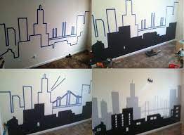 Super Heroes Bedroom Art Cool Kids Bedrooms Superhero Room Superhero Bedroom