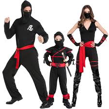 Us 21 93 31 Off Halloween Masked Warrior Costume Role Play Black Ninja Suit Stage Costume Lover Ninja In Anime Costumes From Novelty Special Use