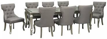 Playing games, helping with homework or just lingering after a meal, they're where you share good times with. Coralayne Dining Table And 8 Chairs D650 03 8 35 Dining Room Groups Price Busters Furniture