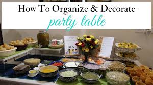 Time to break out the china and prepare for your next dinner party. Party Table Ideas How To Organize Decorate Party Table On A Budget Youtube