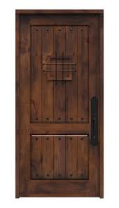 Exterior doors with sidelights exterior entry doors entrance doors rustic doors wood doors rustica spanish walnut entry door with operating speakeasy, decorative clavos, and two sidelites. Stronghold Front Door Rustic Front Door Custom Front Doors Wood Front Entry Doors