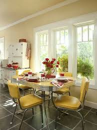 retro kitchen tables, vintage dining table