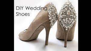 Diy Wedding Shoes How To Make Any Pair Of Shoes Look Like Designer Shoes Youtube Diy Wedding Shoes Bedazzled Shoes Wedding Shoes