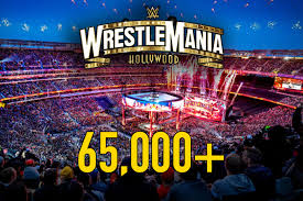 Wrestlemania 37 marks the first time wwe has been able to host live fans for a major event since march 2020 and the company is hoping to bring in 25,000 fans per night this weekend. Wwe To Host Wrestlemania 37 With 65 000 Spectators
