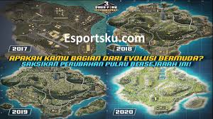 In this article, we talk about the possible release date of the bermuda remastered map in free fire. Evolusi Map Bermuda Free Fire 2017 Sampai Remastered Ff Esportsku