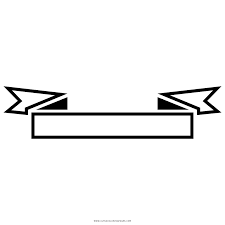 Keep your kids busy doing something fun and creative by printing out free coloring pages. Ribbon Banner Coloring Page Ultra Coloring Pages
