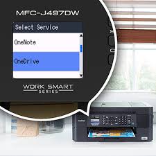 Setup your brother printer on a wifi network & enjoy printing from any where in house. Brother Work Smart Series Mfc J497dw Wireless All In One Inkjet Printer Black Mfc J497dw Best Buy