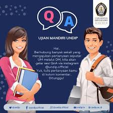 Daftar isi hide jalur mandiri undip untuk s1 reguler, s1 iup, dan vokasi tata cara pendaftaran jalur mandiri undip 2021/2022 Universitas Diponegoro Hai Berhubung Banyak Sekali Yang Bertanya Seputar Um Undip Melalui Dm Atau Chat Halo Undip Kita Akan Mengadakan Qna Disini Yuk Tulis Pertanyaan Kamu Di Kolom Komentar Ditunggu Undip