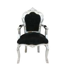 Mit einem klick auf „ok bestätigt der besucher die kenntnisnahme zur verwendung von cookies auf deiner website. Barock Sessel Schwarz Silber Barock Mobel Esszimmer