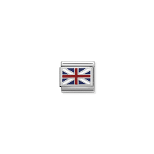 It is the precursor to the union jack of 1801. Nomination Great Britain Flag Charm Silver And Enamel
