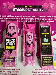 Starburst runtz 2g Liquid diamonds by Pack Man - Puff LA Extracts