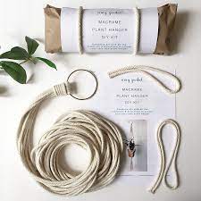 Everyone S Been Loving Our Wall Hanging Kit So We Decided To Offer A Plant Hanger One Too Perfect F Macrame Plant Hanger Diy Macrame Plant Hanger Plant Hanger