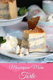 kasekuchen mal anders cremige mascarpone mohn torte rezept kuchen und torten kuchen rezepte einfach das grosse backen rezepte