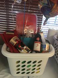 Maybe they helped you meet a big deadline. Fill The Basket Bridal Shower Great For Coworker Bridal Showers Everyone Brings A Household Item To Put In The Bridal Shower Housewarming Party Shower Gifts