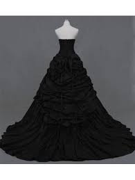 Black Ball Gown Gothic Wedding Dress Devilnight Co Uk Gothic Wedding Dress Black Wedding Gowns Black Wedding Dresses