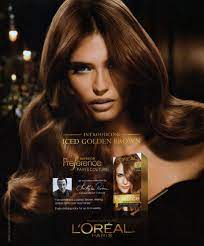 Bianca Balti For L Oreal Preference 5cg Iced Golden Brown Amber Lights Over Cool Brown Tones Loreal Paris Loreal Bianca Balti Hair