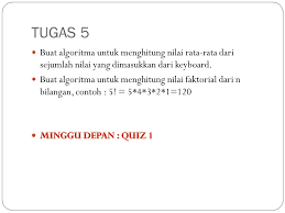 Maybe you would like to learn more about one of these? Pertemuan 5 6 Perulangan Ppt Download