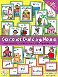 Enter the information about your study set, like a title, description or subject, then start working on the individual cards. Sentence Building Nouns Flash Cards Sentence Building Flashcards Printable Flash Cards