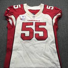 New and used items, cars, real estate, jobs, services, vacation rentals and more virtually anywhere in ontario. Nfl Auction Crucial Catch Cardinals Chandler Jones Game Used Jersey Size 44 10 14 18 W Captain S Patch
