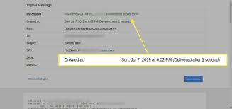 You and the recipient can refer to the email. Find The Sent Timestamp On Gmail Messages