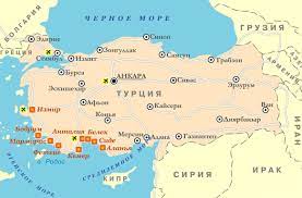 Выше представлена подробная карта турции с курортами и городами. Podrobnaya Karta Turcii S Kurortami Na Russkom Yazyke Karta Rajonov Otdyha I Kurortnoj Zony Turcii
