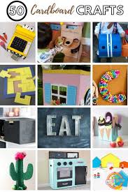 Create a mini cardboard village or city 14. Too Many Cardboard Boxes Here Are 50 Cardboard Crafts To Make