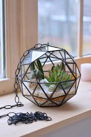 Hanging Terrarium Ball Stained Glass Terrarium Geometric Glass Hanging Terrarium Glass Terrarium Containers Hanging Planters Indoor