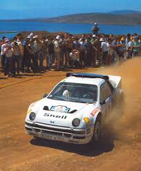 What kind of cars are in group b? Stig Blomqvist In Acropolis Rally With His Ford Rs200 Rally Car Group B Rally Cars British Cars