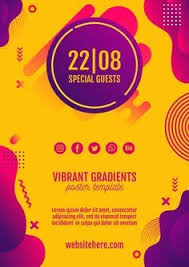 Music Festival Yellow Poster Template Free Psd Premium Psd Freepik Psd Flyer Poster Music Part In 2020 Poster Template Free Poster Template Event Poster Design