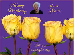 Solve Happy Birthday dear Diane (Dize5) jigsaw puzzle online with 12 pieces