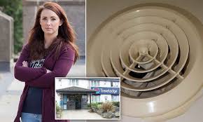 Travelodge guest is disgusted to find camera hidden in her shower | Daily  Mail Online