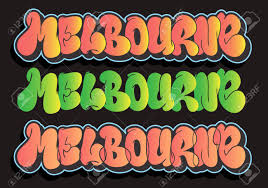 00 graffiti funky throw up by spust version 1. Melbourne Australia Urban Label Sign Hand Drawn Lettering Type Design Throw Up Bubble Graffiti Vector Graphic Royalty Free Cliparts Vectors And Stock Illustration Image 121357895
