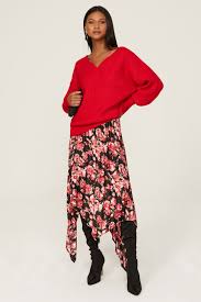 Red Sweater by Esteban Cortazar Collective for $55 | Rent the Runway