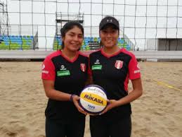 Una red separa a dos equipos. Lima 2019 Seleccion Peruana De Voleibol Playa Gano 2 0 A El Salvador En Su Debut Panamericana Tv